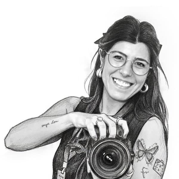 Portrait dessiné de Ana