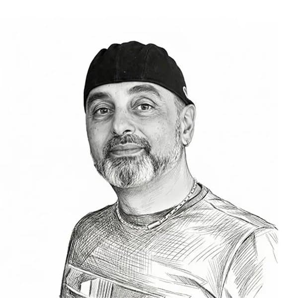 Portrait dessiné de Giancarlo