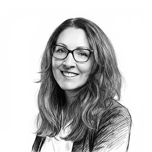 Portrait dessiné de Sylvie