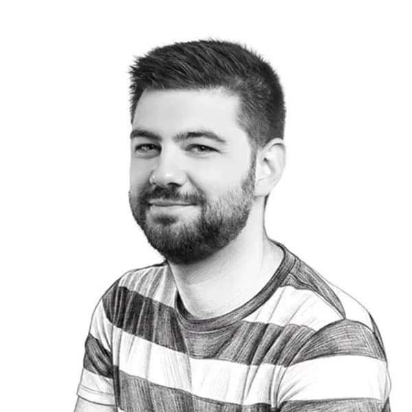 Portrait dessiné de Yannick
